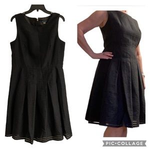 Tommy Hilfiger Black A-line Dress Women’s Sz 12 Special Occasion Date Night Arts